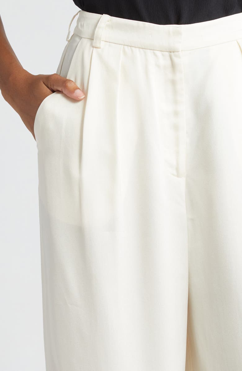 ALEMAIS Jedda Crepe Wide Leg Pants, Alternate, color, 