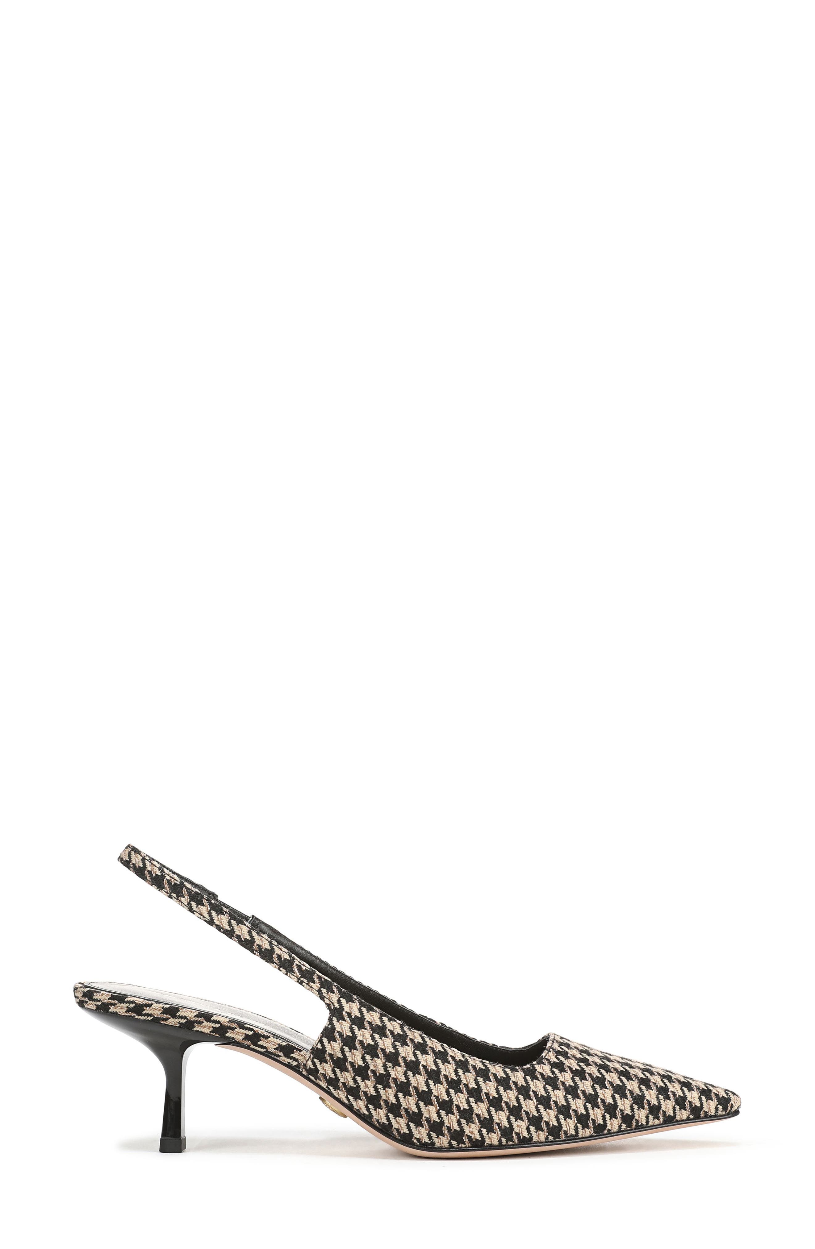 Cashel Slingback Pointed Toe Pump, Alternate, color, BEIGE MULTI