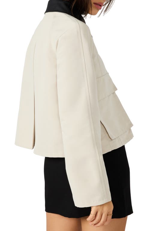 Steve Madden Barn Jacket In White