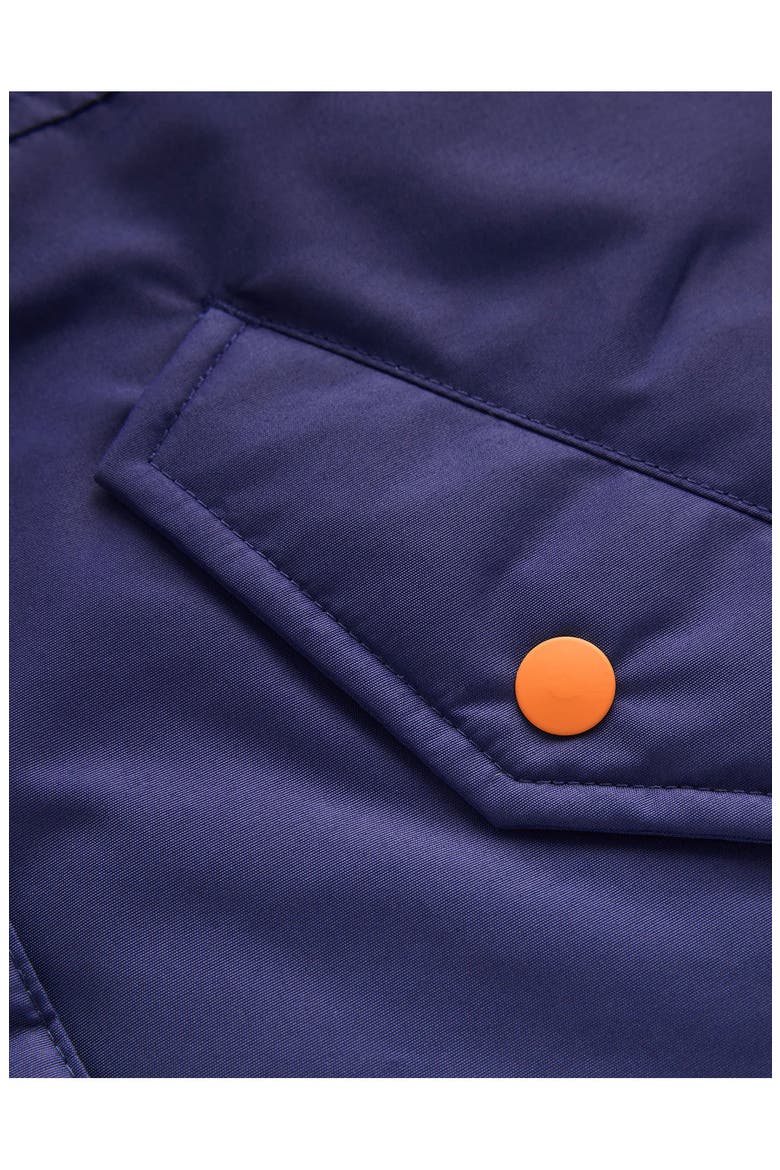 Kids' High Pile Fleece Lined Anorak, Alternate, color, SAPPHIRE BLUE