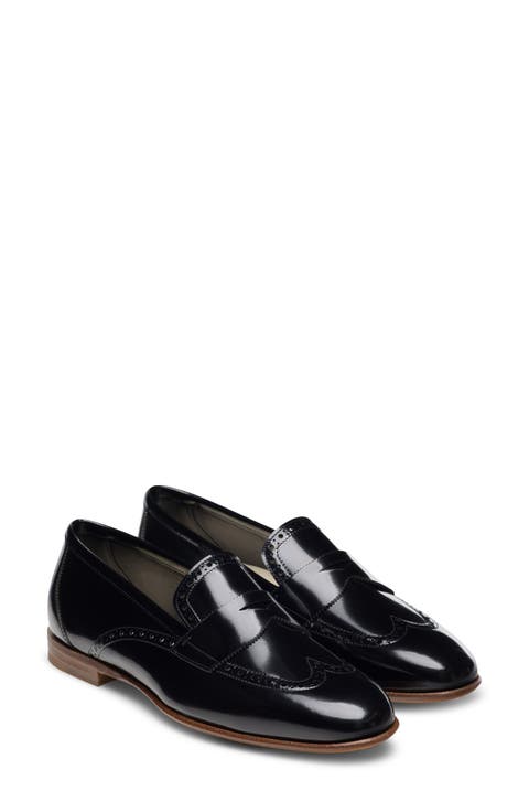 Cassandra Wingtip Penny Loafer (Women)