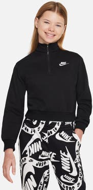 Nike Kids' Sportswear Club Fleece Quarter Zip Pullover