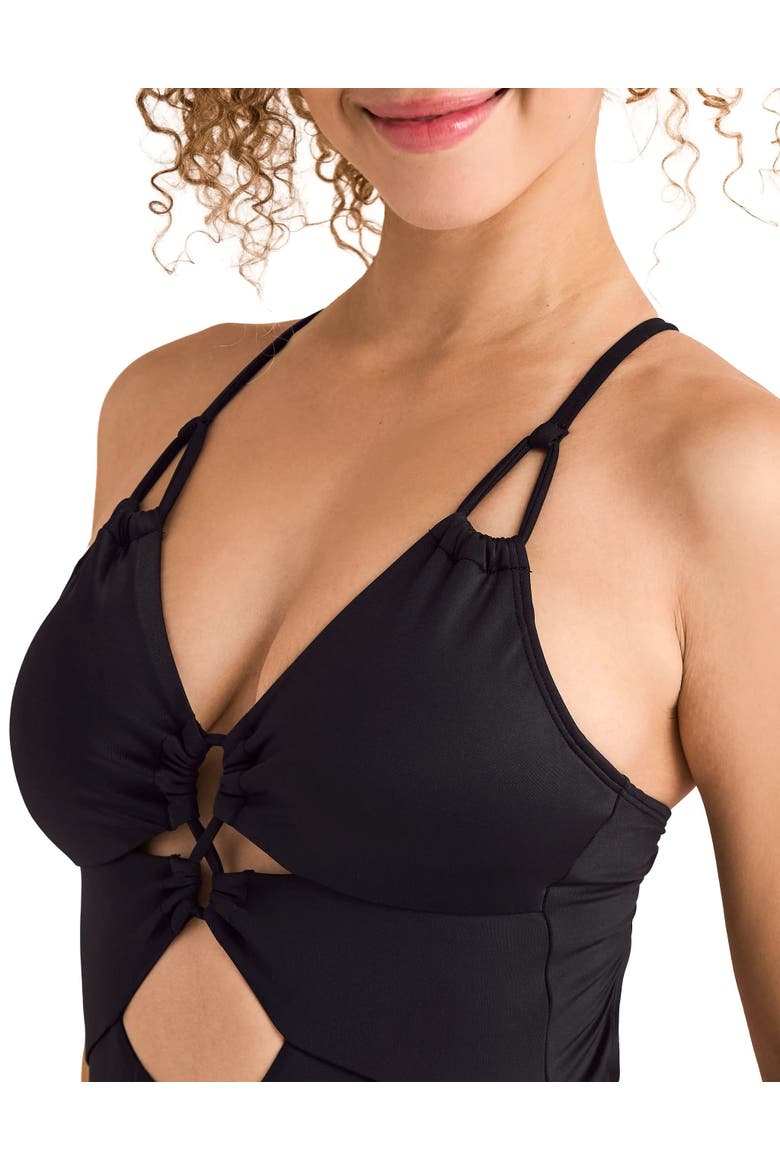 Taryn Swimwear One Piece Swimsuit, Alternate, color, Black