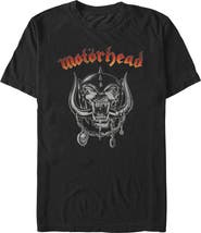Motorhead Men's Motorhead Snaggletooth Logo Graphic T-Shirt