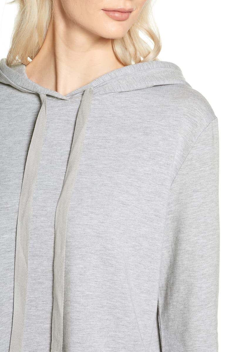 Eberjey Blair High/Low Hoodie, Alternate, color,