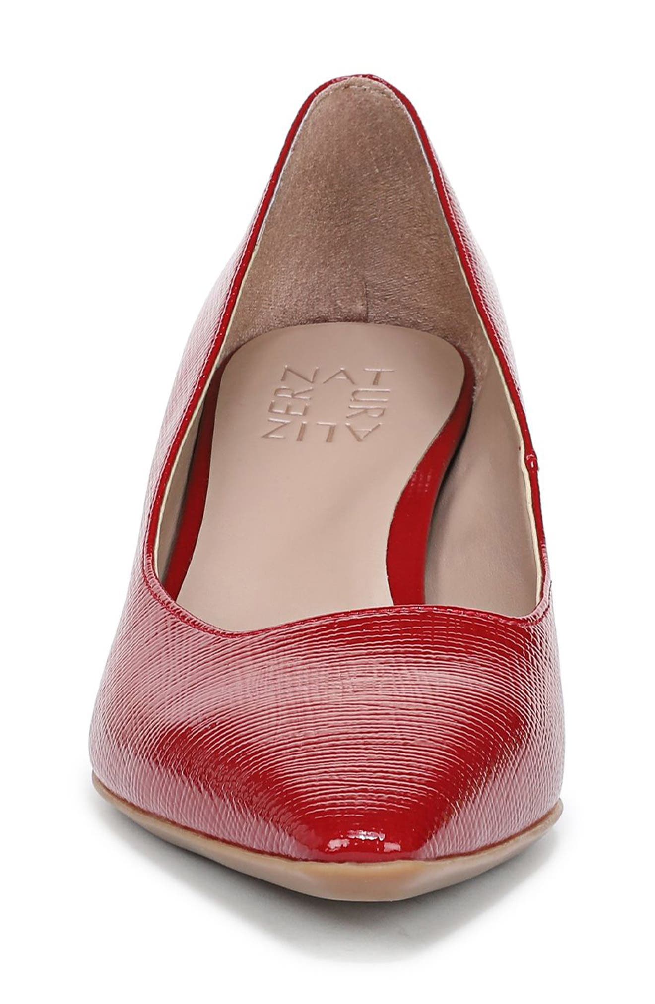 Naturalizer Tylan Pump, Alternate, color, Hearts Flame Red