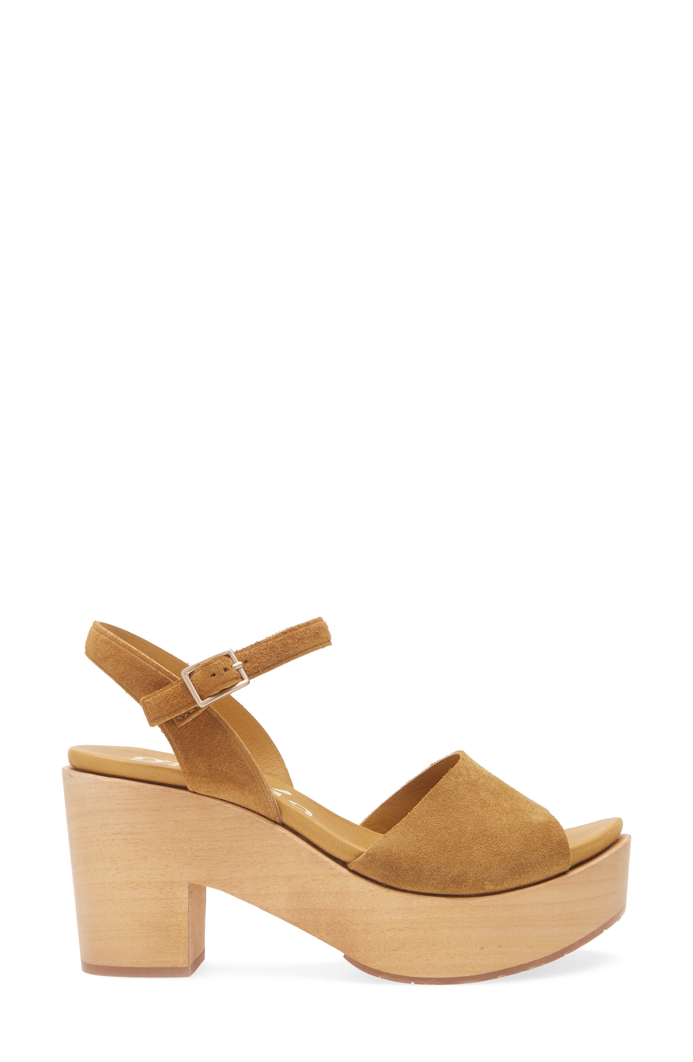 Pedro Garcia Danila Ankle Strap Platform Sandal, Alternate, color, Alpaca Castoro