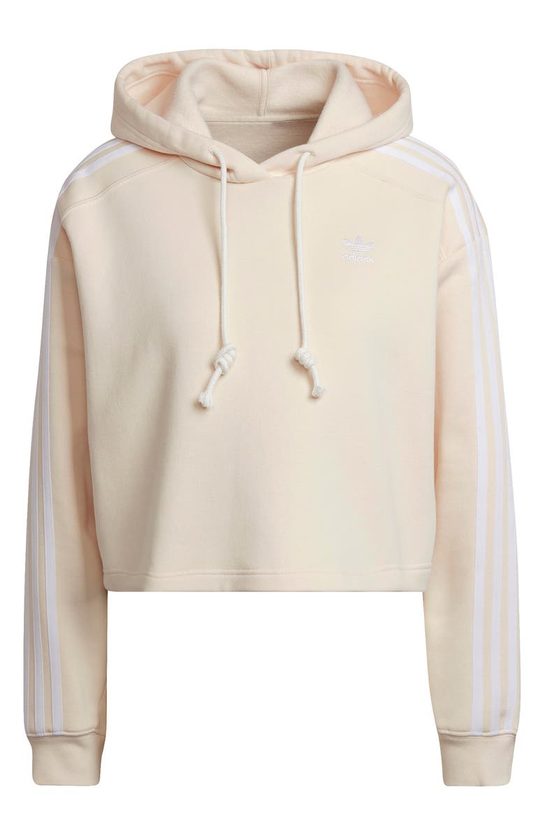 adidas Short Fleece Hoodie, Alternate, color,
