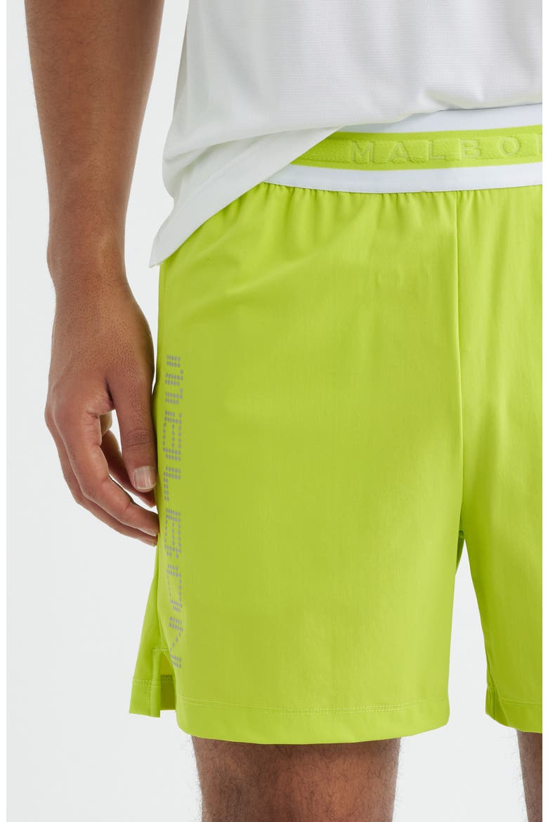 MRC Tech Water Repellent Running Shorts, Alternate, color, GREEN ACID