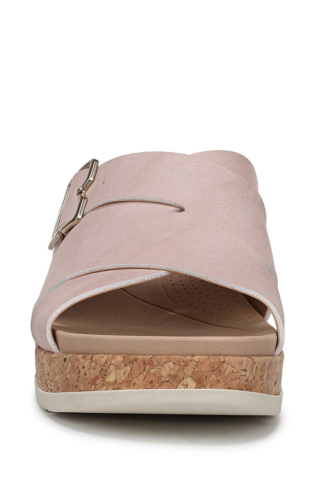 Free Day Platform Sandal, Alternate, color, ROSE DUST
