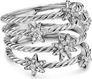 David Yurman Petite Starburst Multi Row Ring