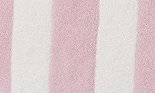 Barefoot Dreams X Disney Minnie & Daisy Stripe Cozychic® Stroller Blanket In Pink Peonie Multi