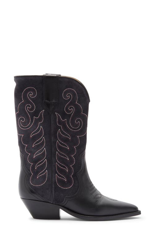 Isabel Marant 50mm Embroidered-design Leather Boots In Multi