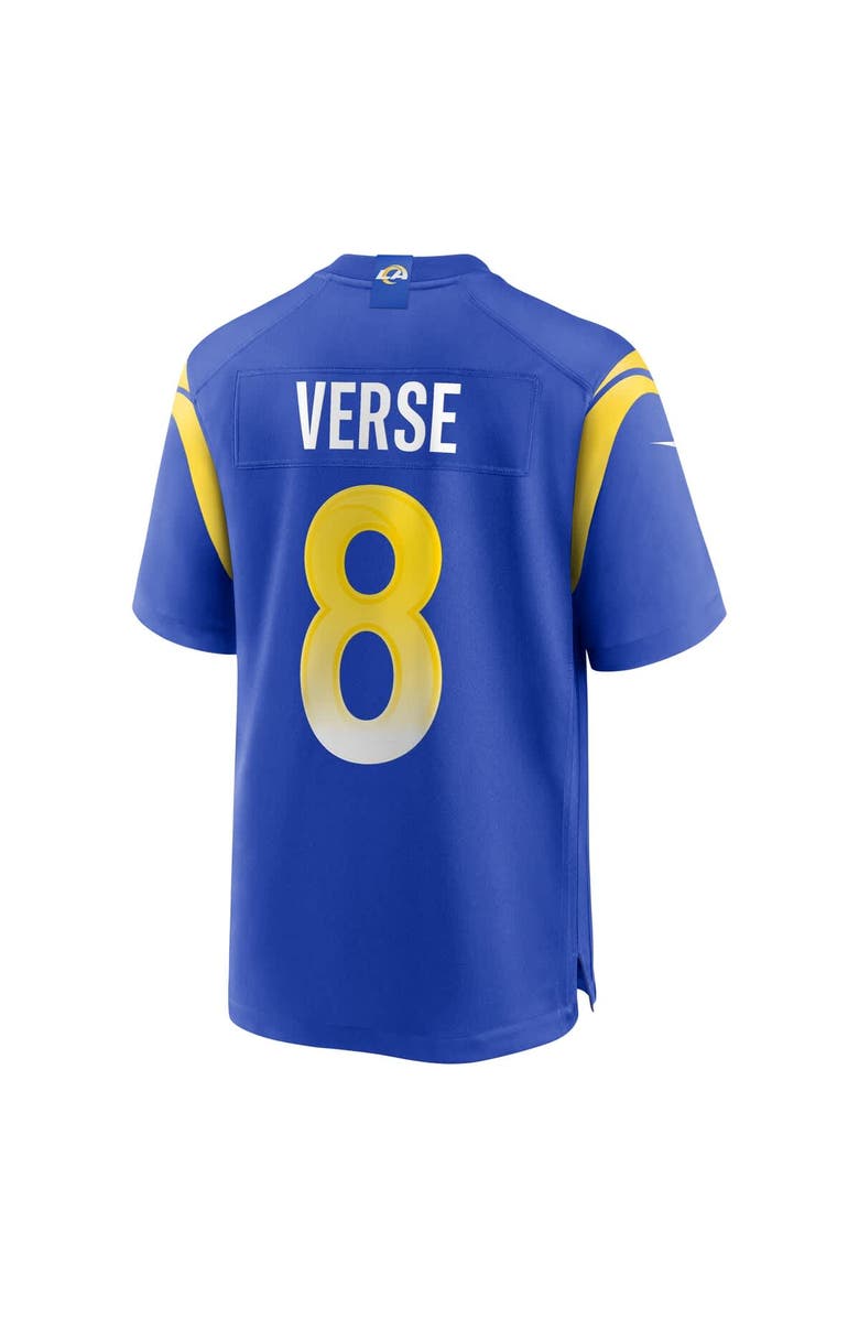 Nike Men's Nike Jared Verse Royal Los Angeles Rams Player Game Jersey, Alternate, color, Royal