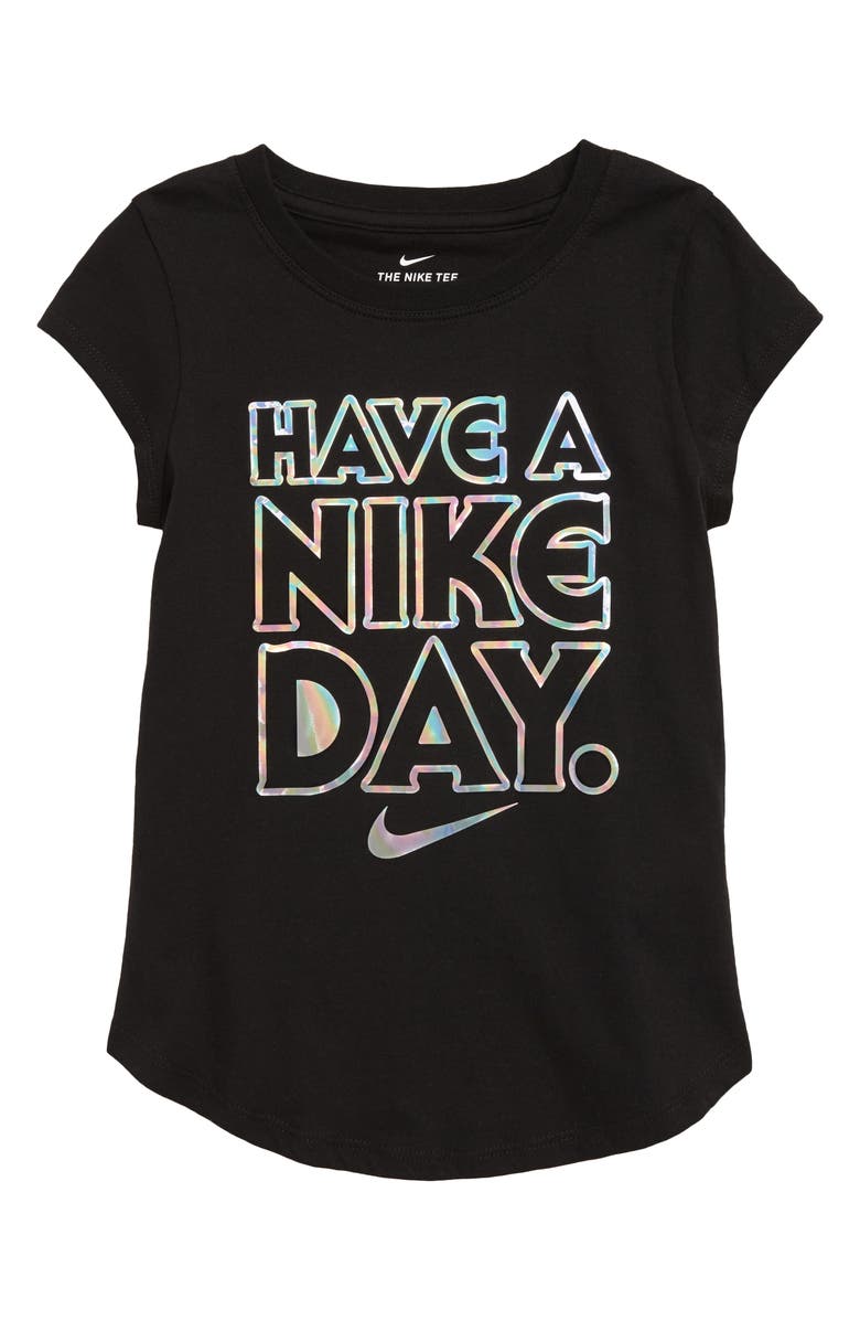 Nike Have a Nike Day Iridescent Tee, Main, color, 