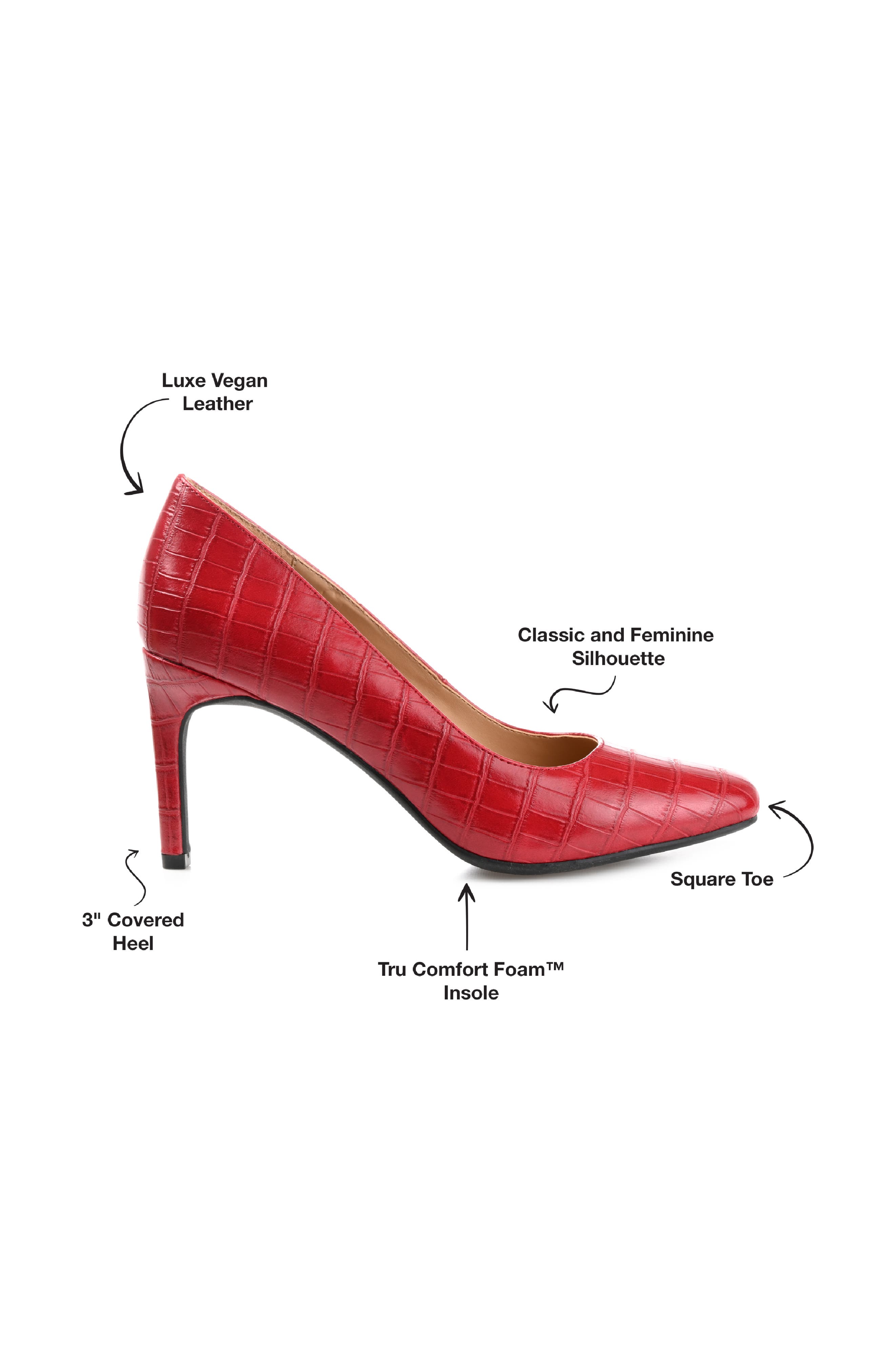 Monalee Pump, Alternate, color, RED