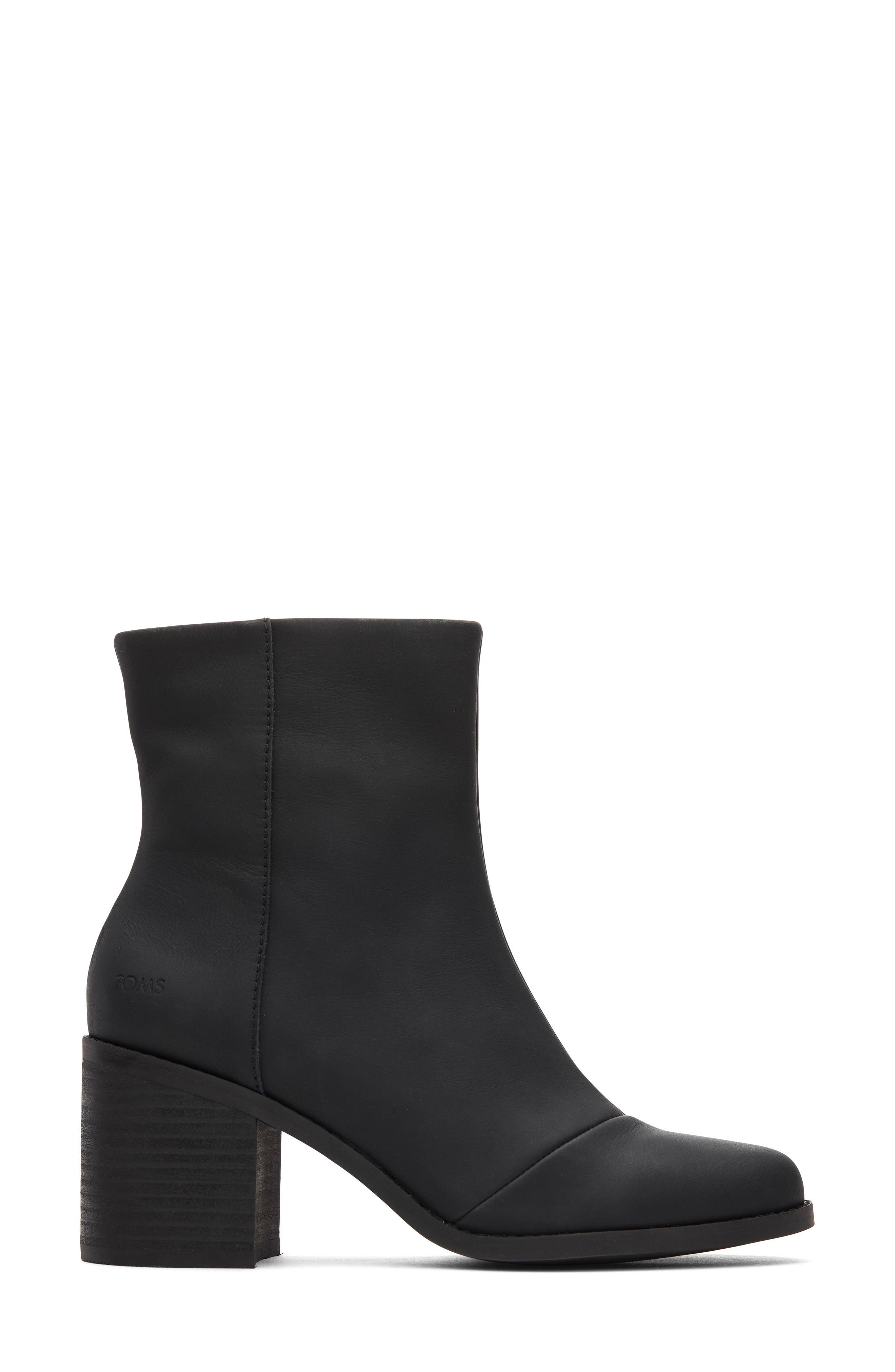 TOMS Evelyn Boot, Alternate, color, Black Night
