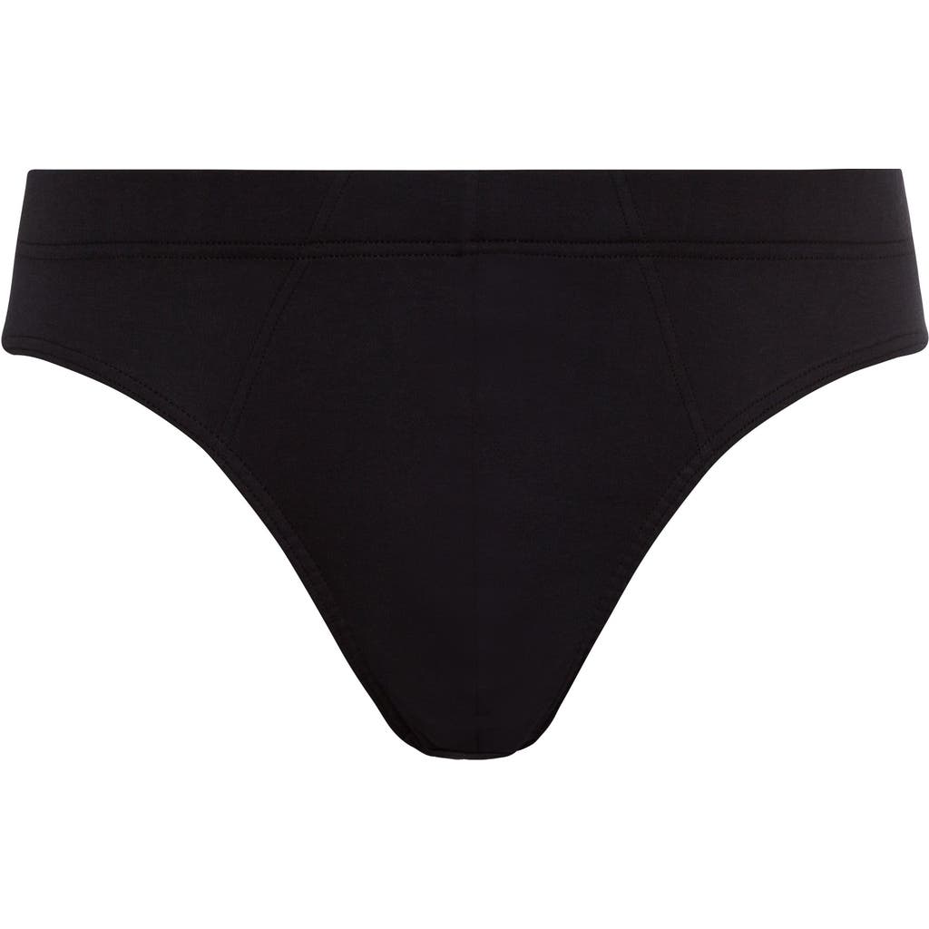 Hanro Sea Island Cotton Brief In Black