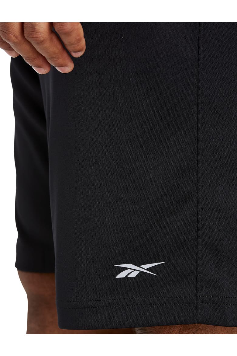 Big & Tall Performance Double-Knit Shorts, Alternate, color, BLACK