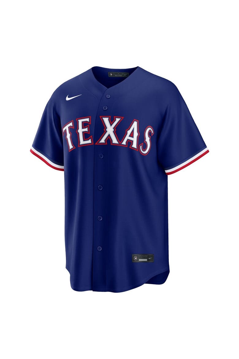 Men's Nike Corey Seager Royal Texas Rangers Alternate 2 Replica Jersey, Alternate, color, Deep Royal