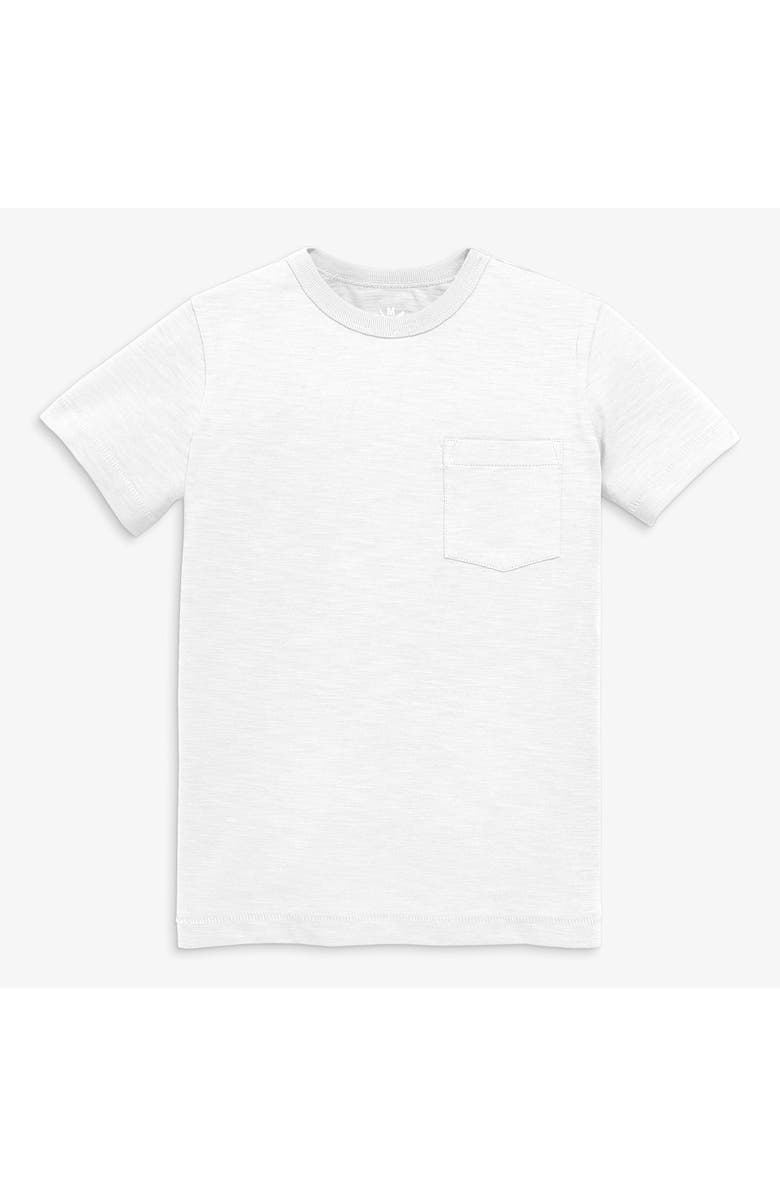 Primary Kids Pocket Tee, Main, color, White