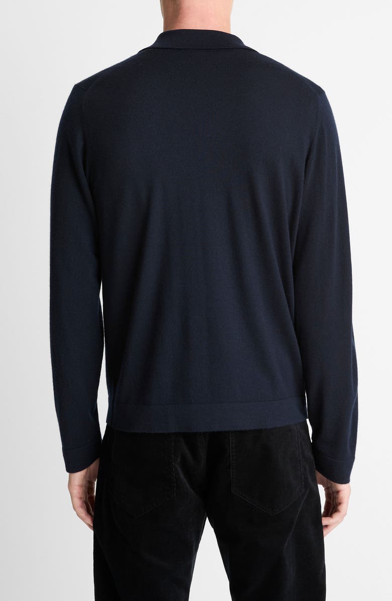 Vince Merino Wool & Cashmere Cardigan, Alternate, color, Coastal