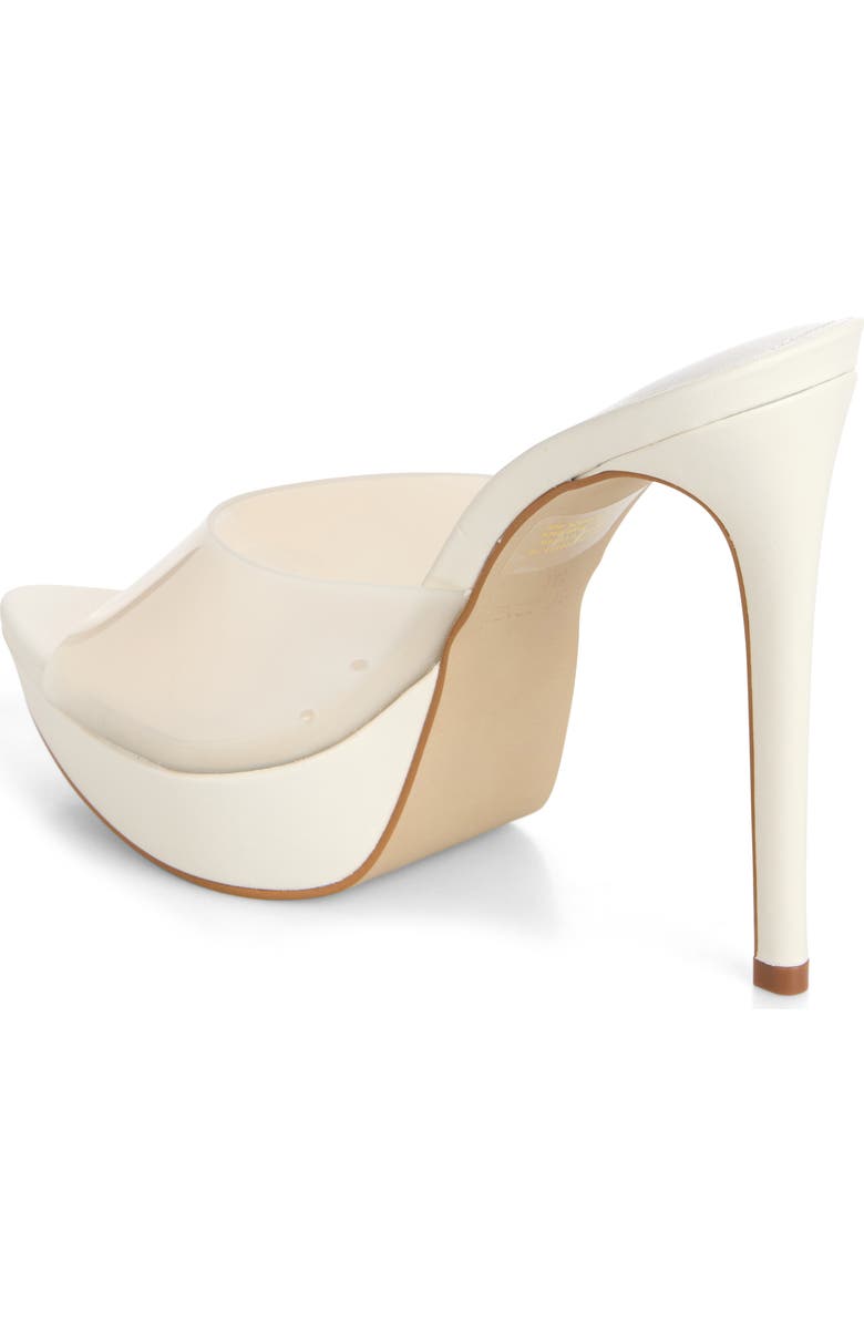 Steve Madden Motel Stiletto Slide Sandal, Alternate, color, Ivory