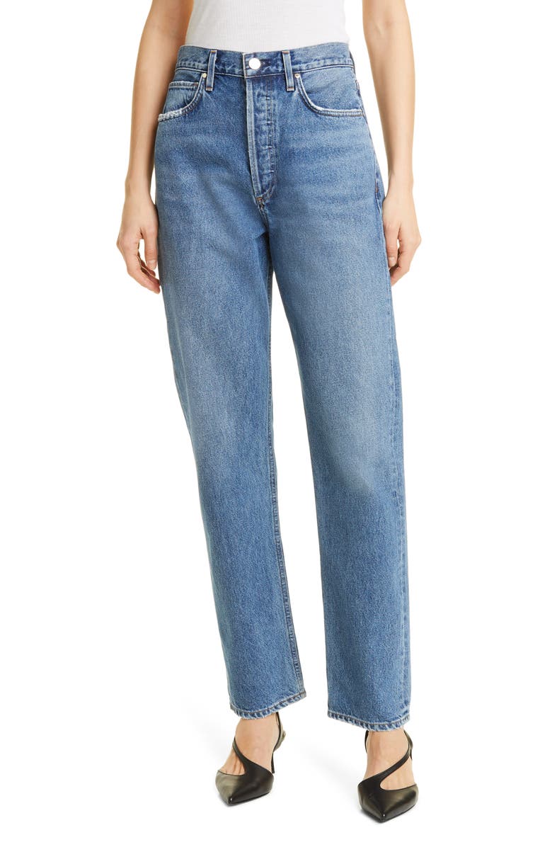 Goldsign Relaxed Straight Leg Jeans, Main, color,