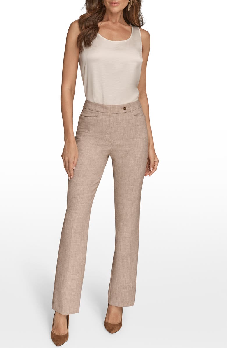 Donna Karan New York Straight Leg Woven Pants, Alternate, color, Nolita Multi