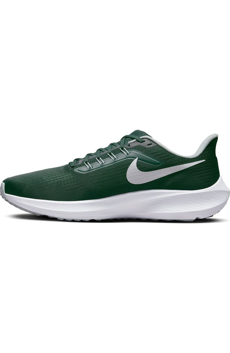 Nike Unisex Nike Green Michigan State Spartans Zoom Pegasus 39 Running Shoe, Alternate, color,