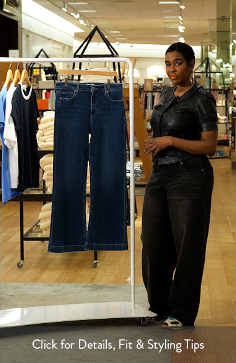 Leenah High Waist Wide Leg Jeans, sales video thumbnail