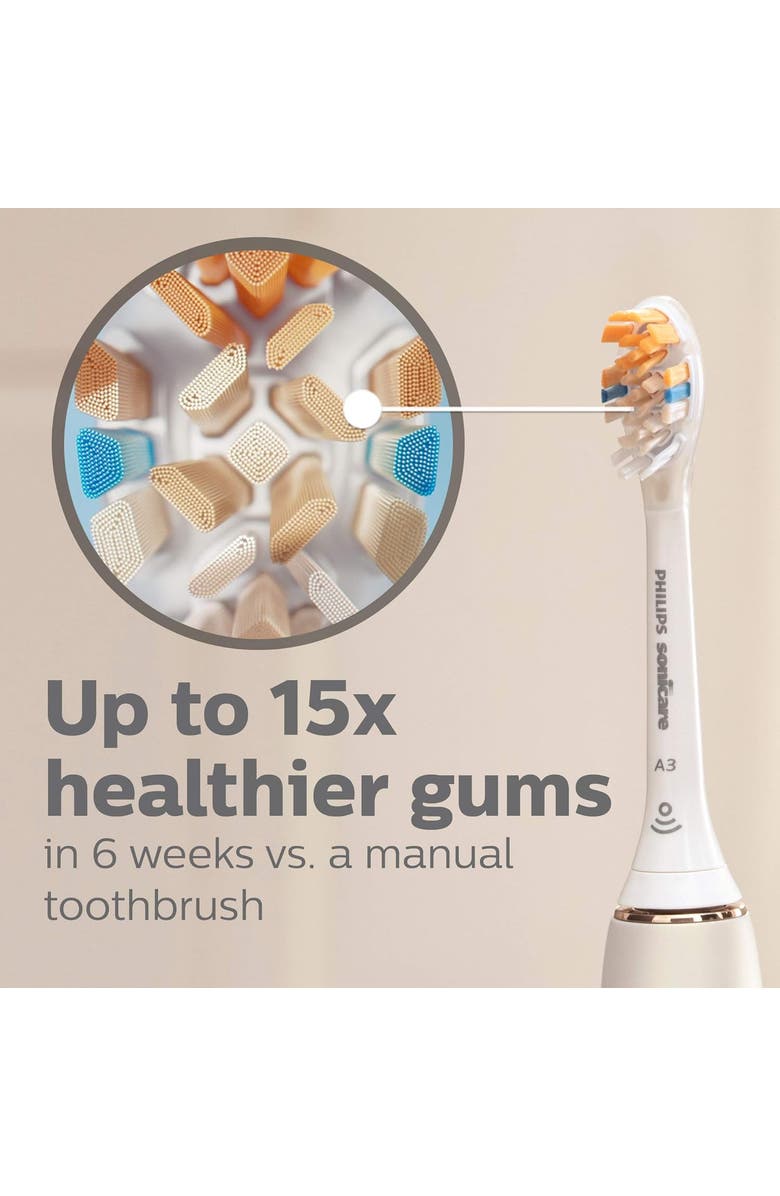 Philips Sonicare DiamondClean 9900 Prestige Toothbrush SenseIQ App, Alternate, color, Rose Gold