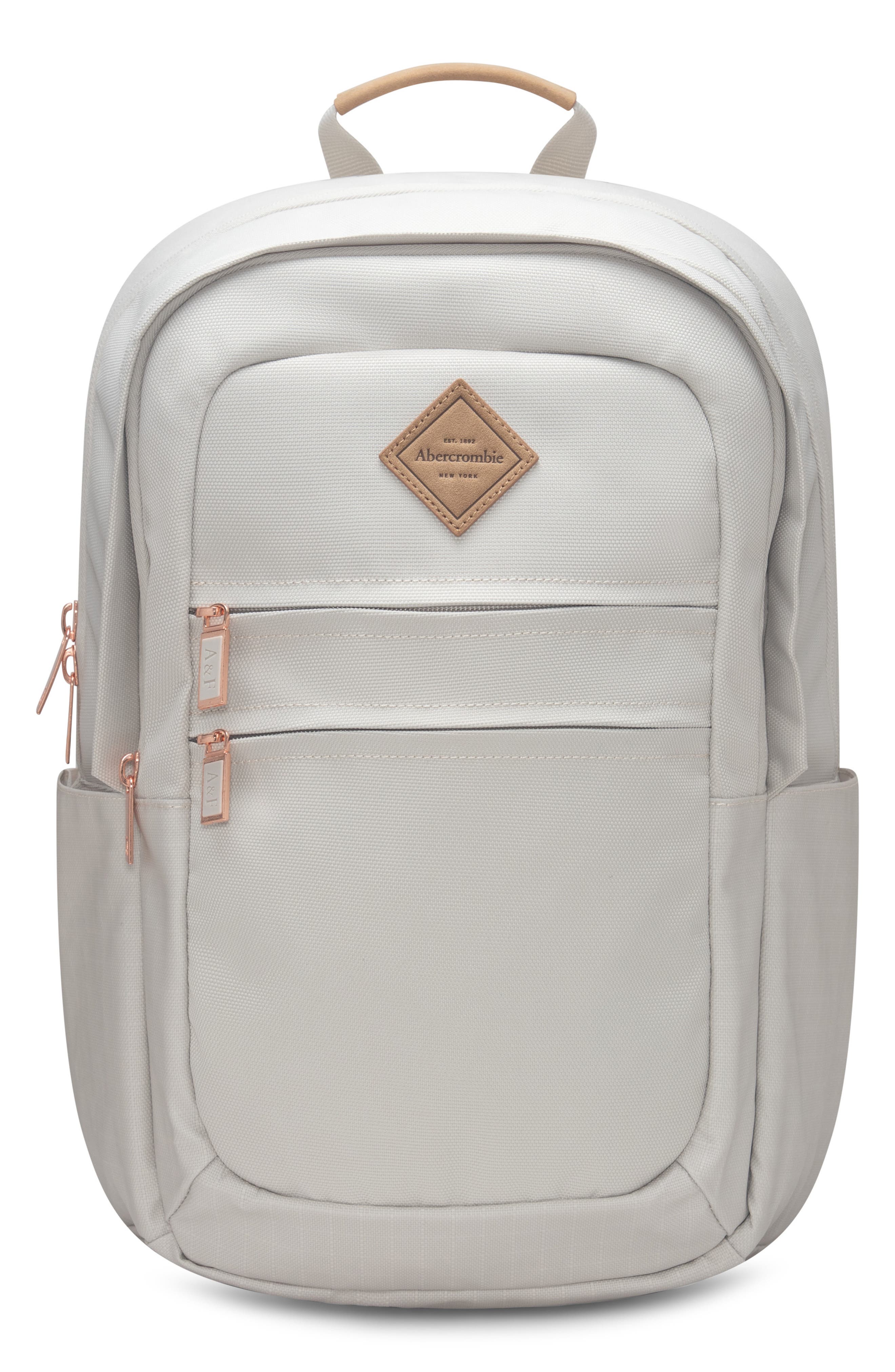 Kids' Canvas Backpack, Main, color, PUMICE STONE