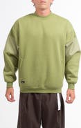 VAST Mock Neck Fleece Sweater