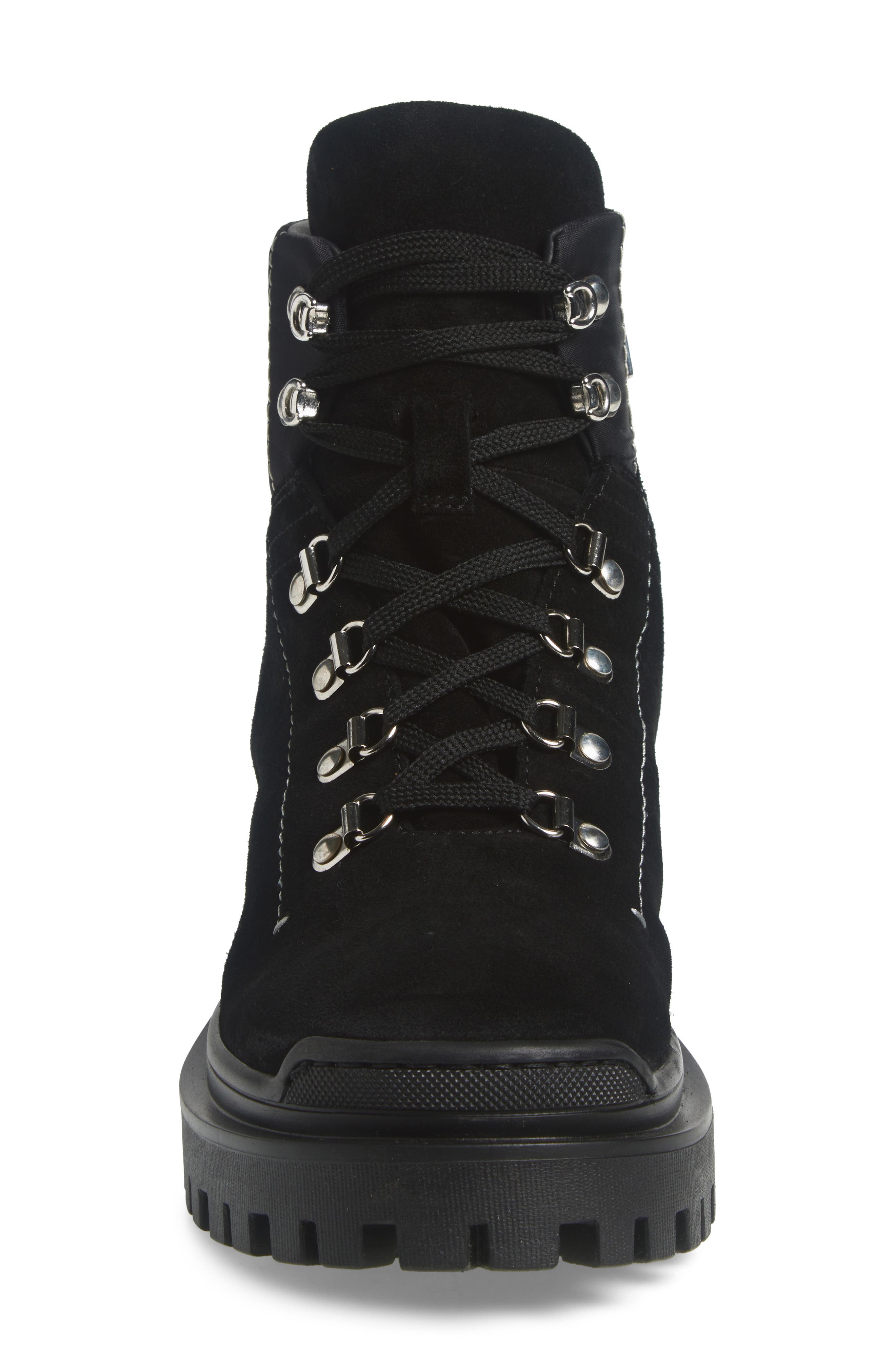 Aquatalia Cynthia Boot, Alternate, color, Black