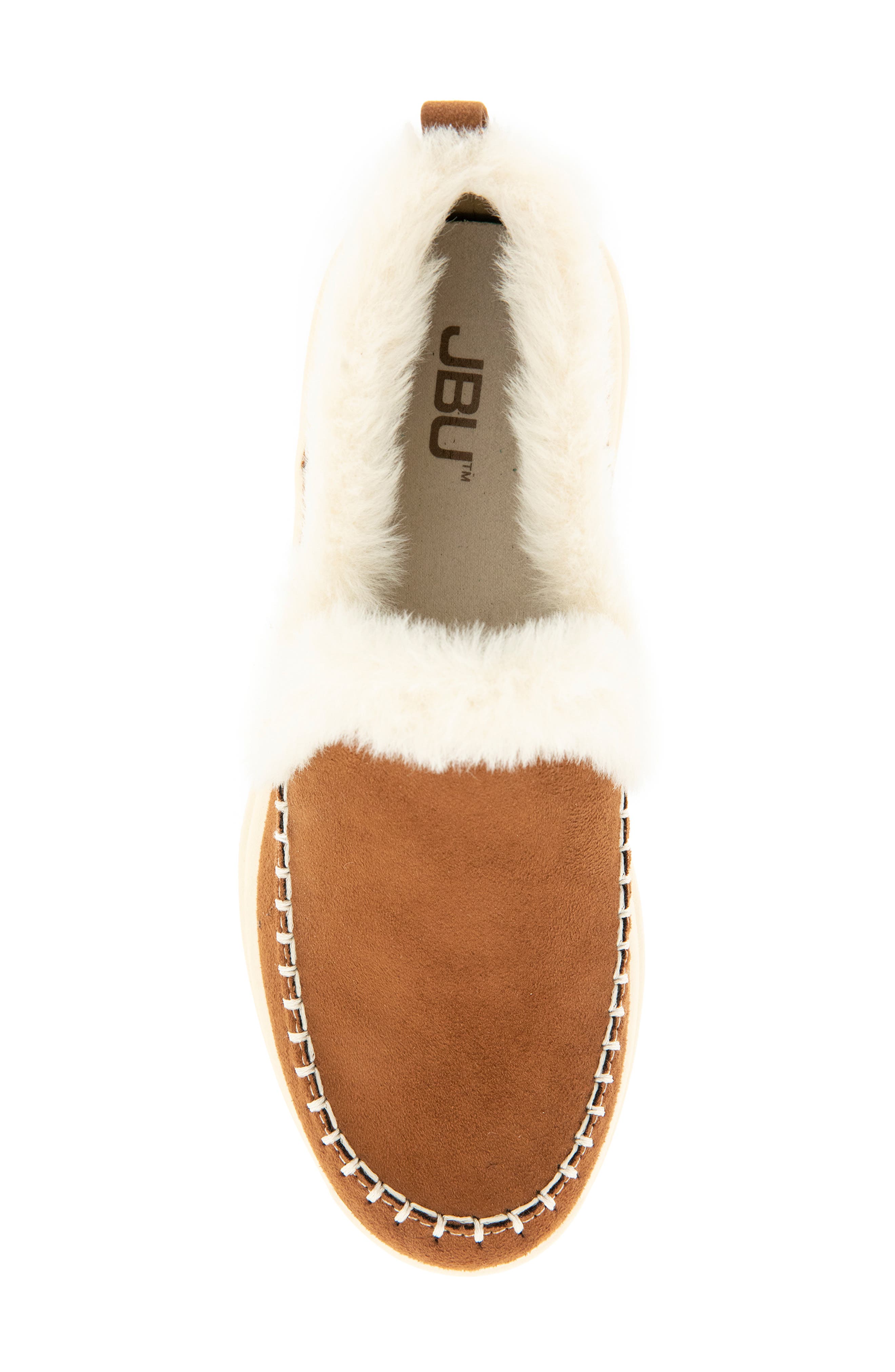 Tilly Moccasin Slipper, Alternate, color, WHISKEY