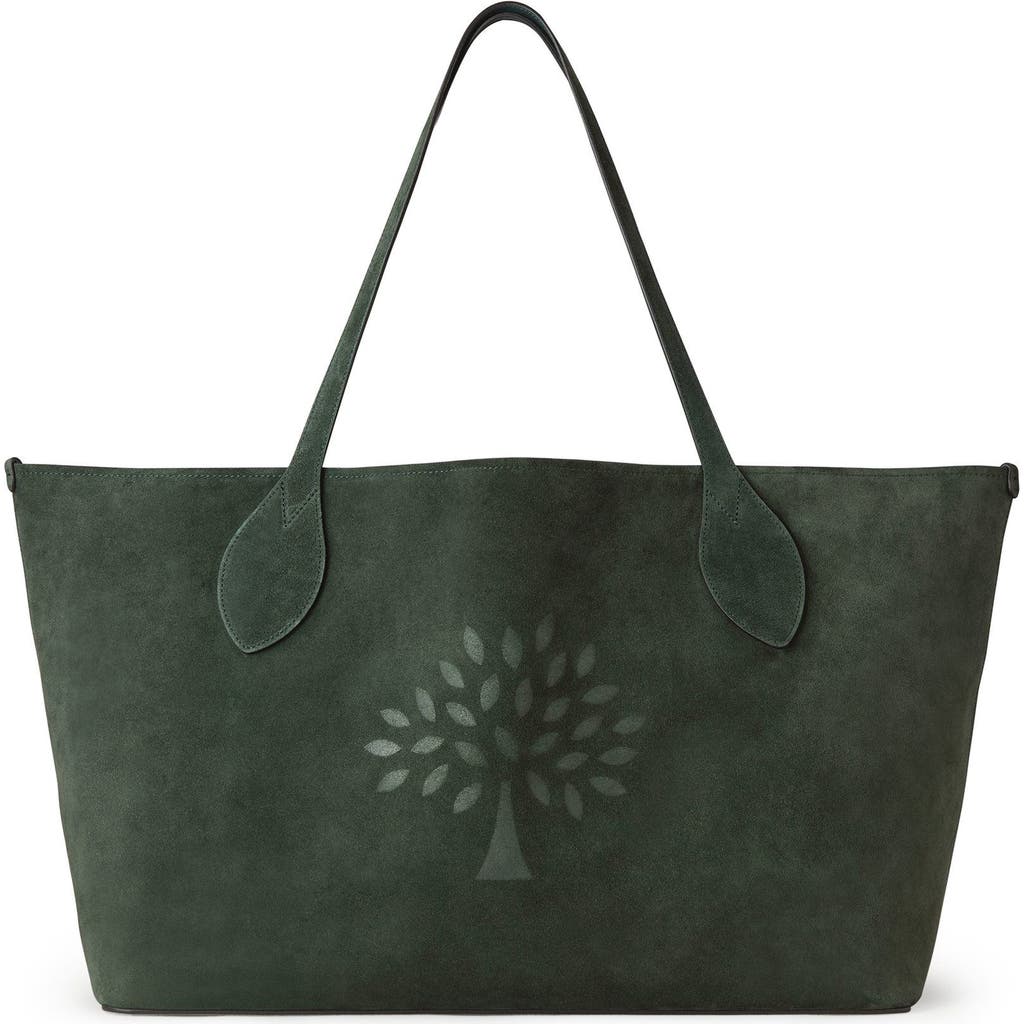 MULBERRY MULBERRY OVERSIZED SUEDE TREE TOTE
