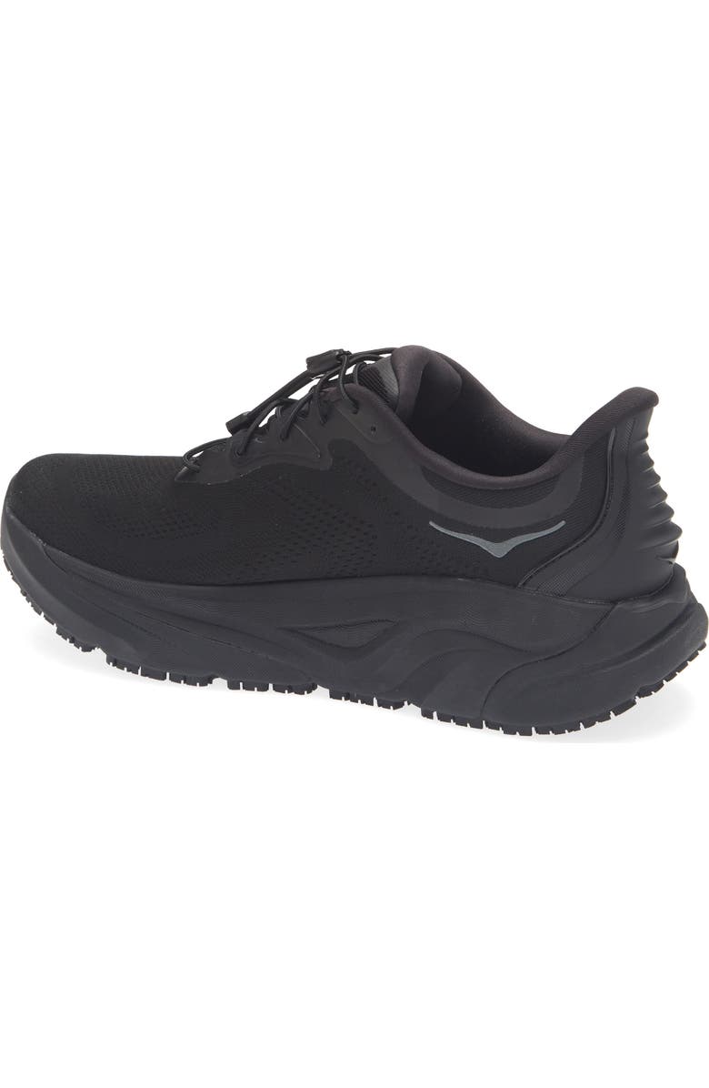 HOKA Arahi Waterproof Running Sneaker, Alternate, color, Black / Black