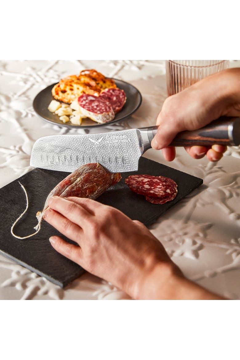 LE CONNOISSEUR™ 7in Santoku, Alternate, color, Silver