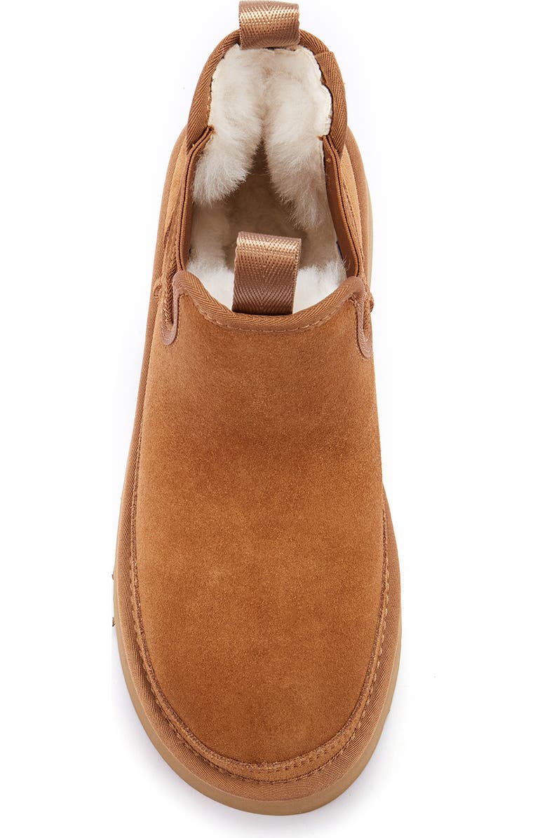 Australia Luxe Collective Genuine Shearling Chelsea Bootie, Alternate, color,