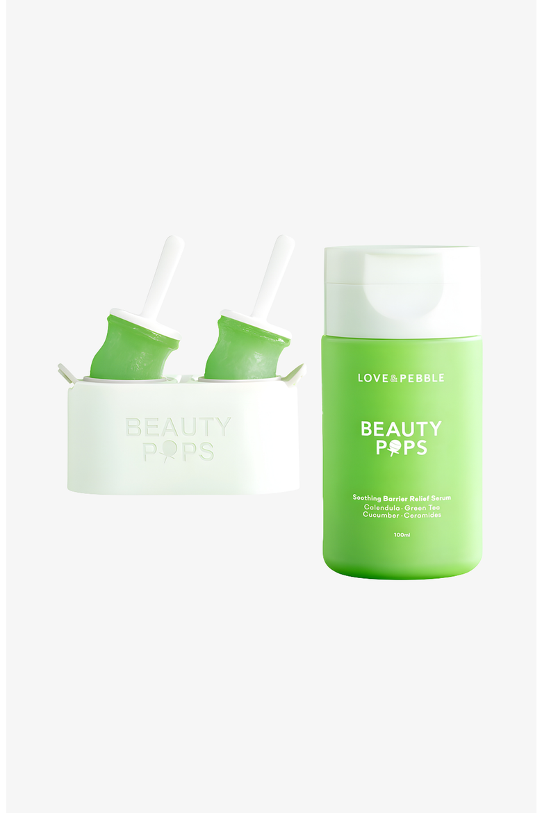 BEAUTY POPS Soothing Barrier Frozen Serum Kit, Alternate, color, Green