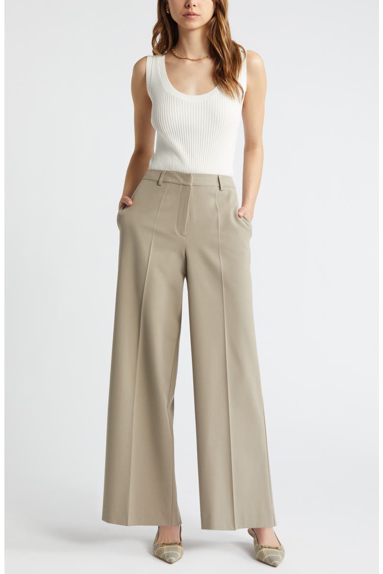 Wide Leg Pants, Alternate, color, GREY CHIA