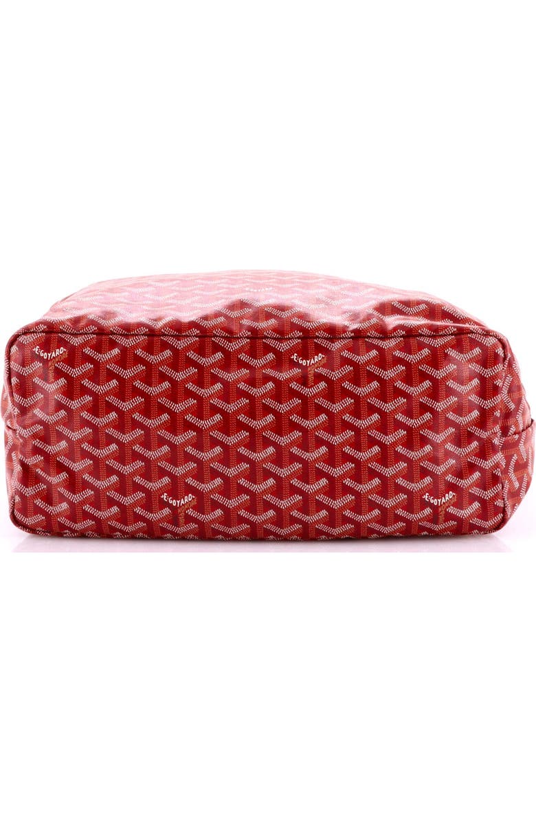 Pre-Owned Goyard Saint Louis Tote Coated Canvas PM, Alternate, color, Red