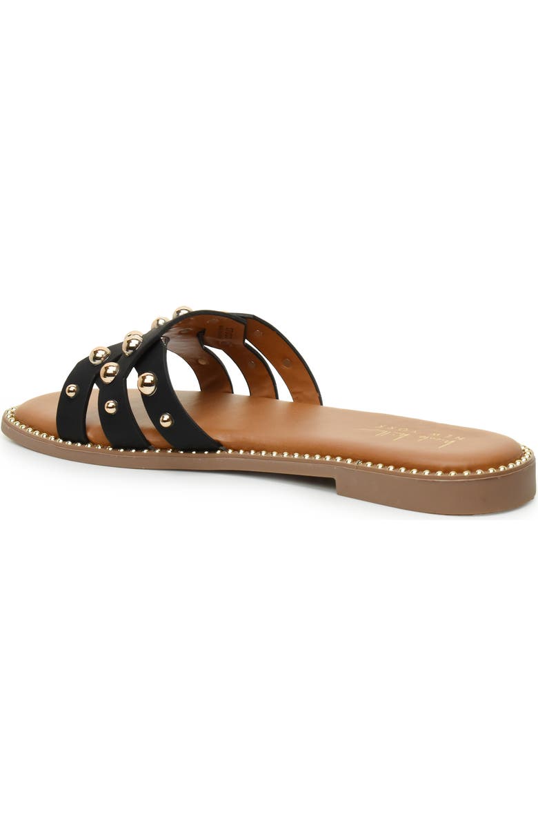 Nicole Miller Studded Slide Sandal, Alternate, color,