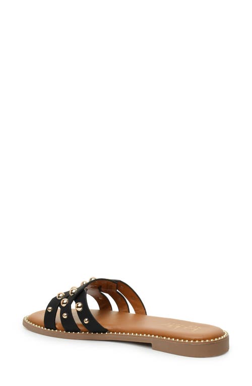 NICOLE MILLER NICOLE MILLER STUDDED SLIDE SANDAL