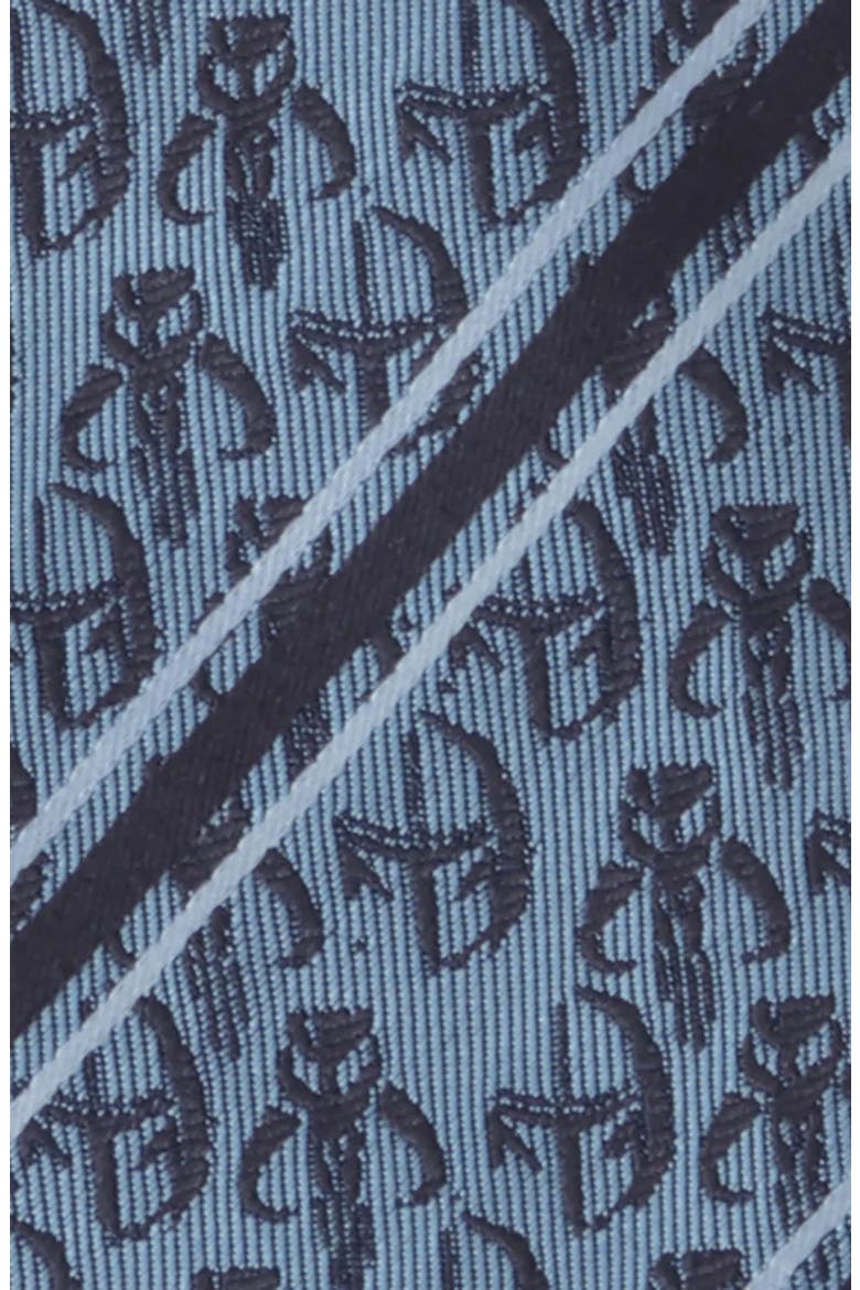 Star Wars™ Mandalorian Jacquard Stripe Tie & Cuff Links Set, Alternate, color, BLUE MULTI