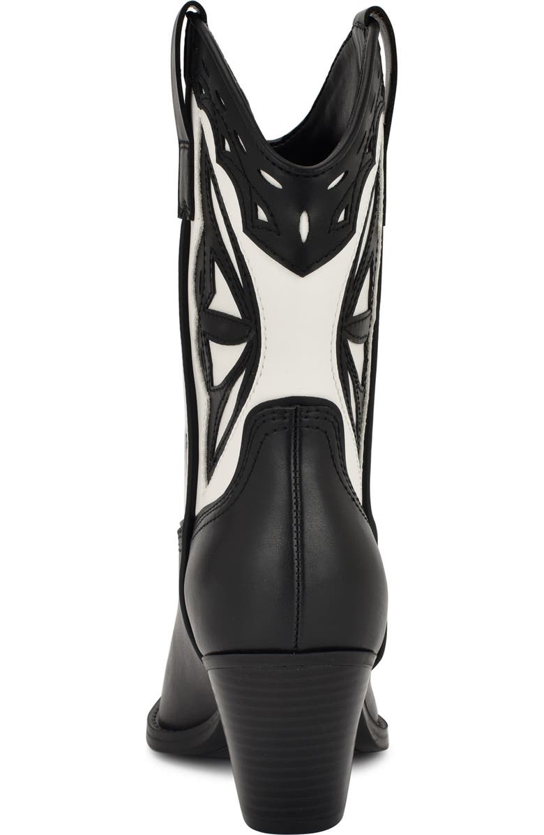 Nine West Puzz Pointed Toe Western Boot, Alternate, color,