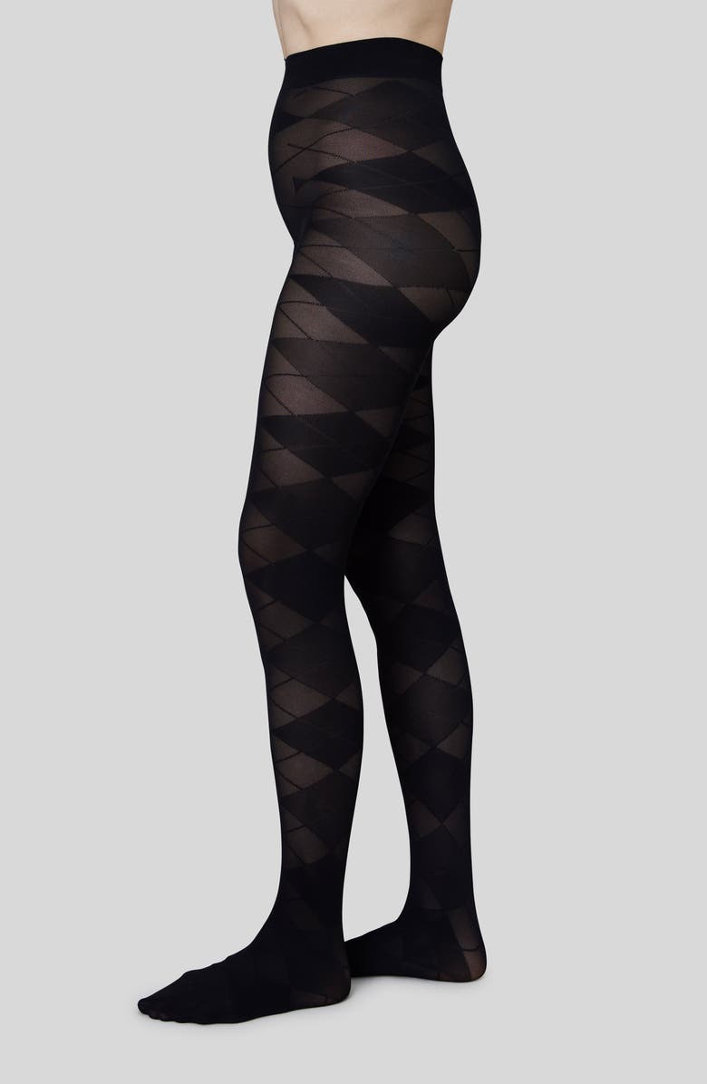 Swedish Stockings Rebecka Argyle Tights, Main, color, 