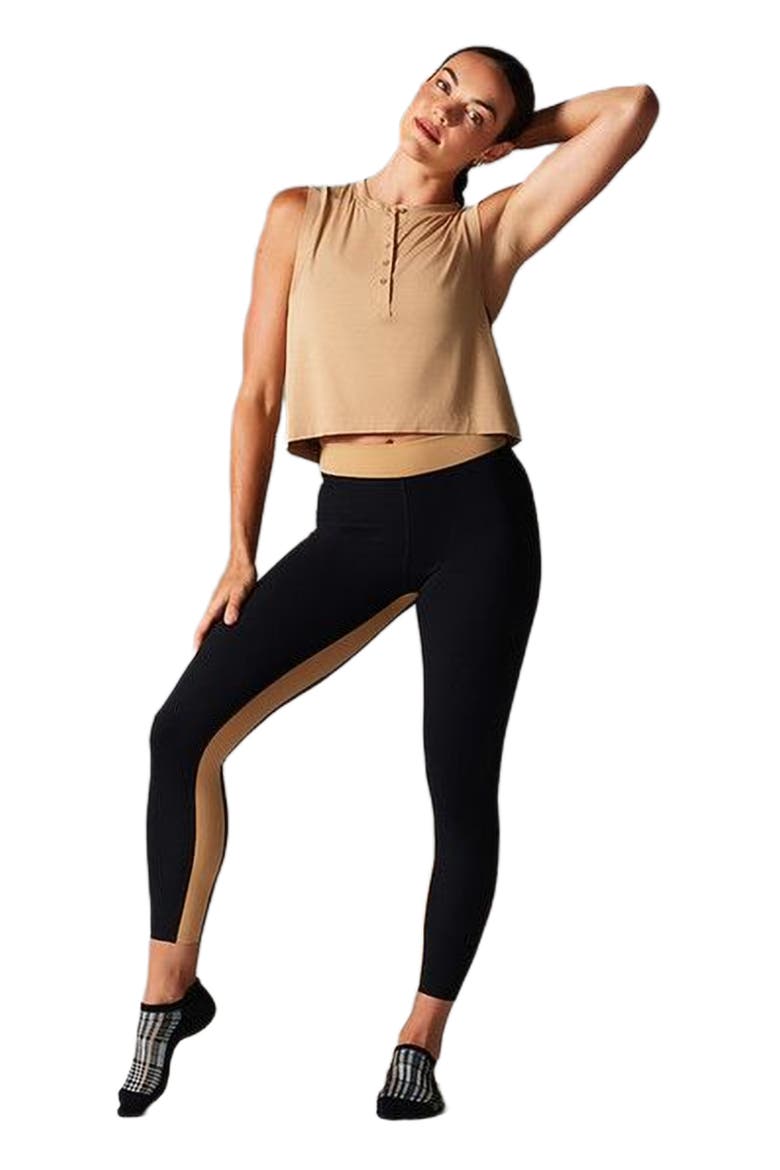 Henley Muscle Tank, Main, color, CAMEL
