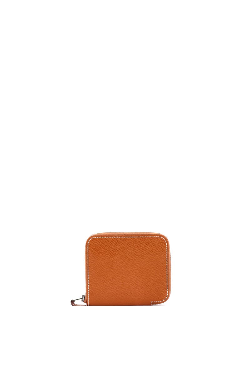 Zipengo Chaine d'Ancre Card Holder Leather Compact, Alternate, color, Gold